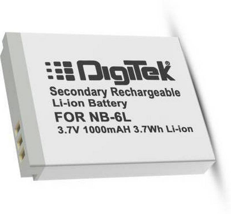Digitek NB-6L Lithium-Ion Battery Pack 1000mAh - cambuy-lives Digitek NB-6L Lithium-Ion Battery Pack 1000mAh - cambuy-lives